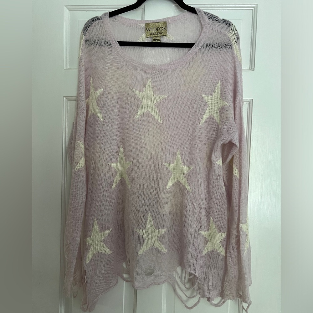 Wildfox White Label Seeing Stars Lennon Sweater - Picture 2 of 6